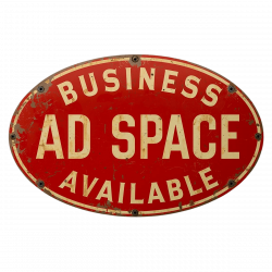 business advert space available